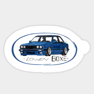 BMW E30 Sticker